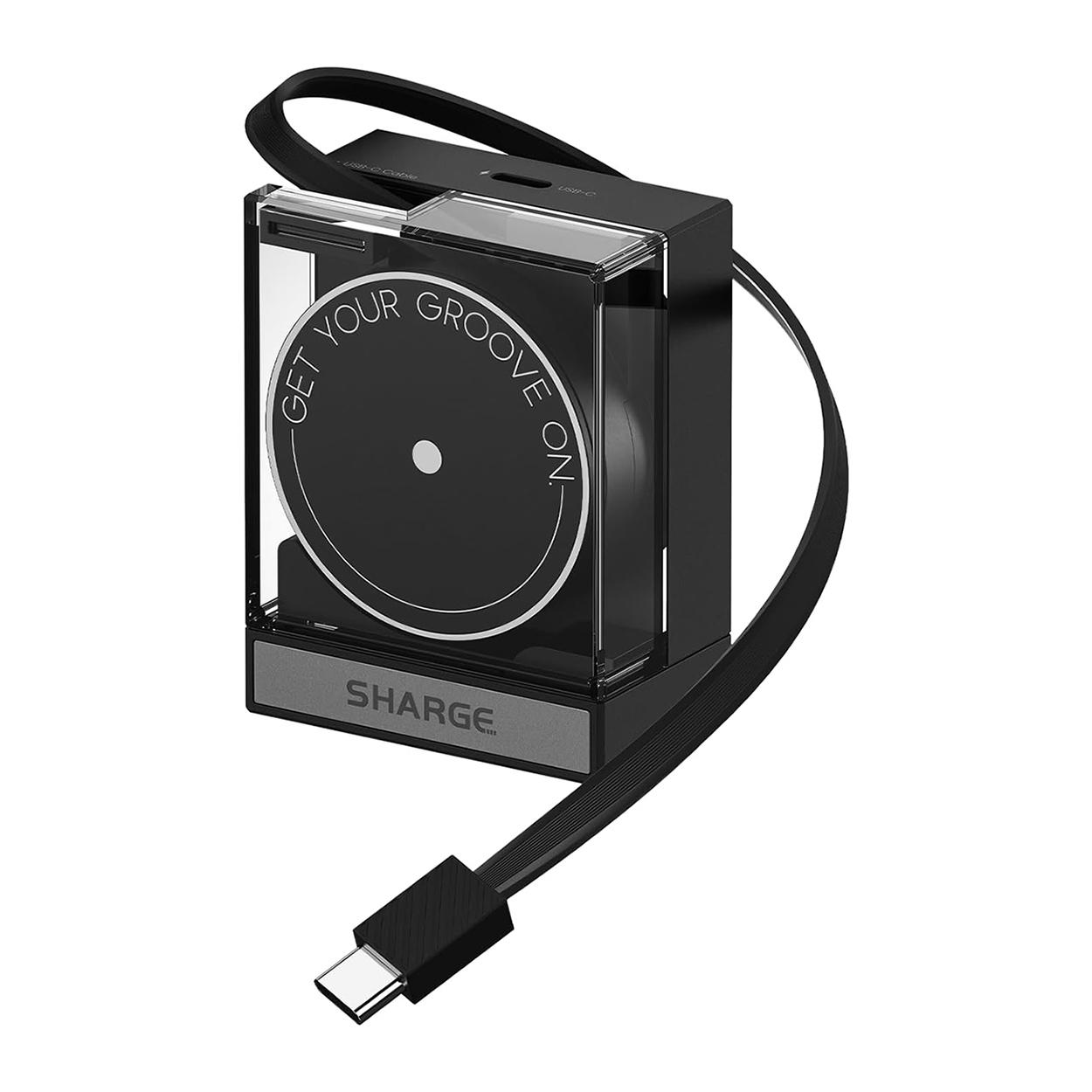 Sạc Sharge Retractable 65 Black