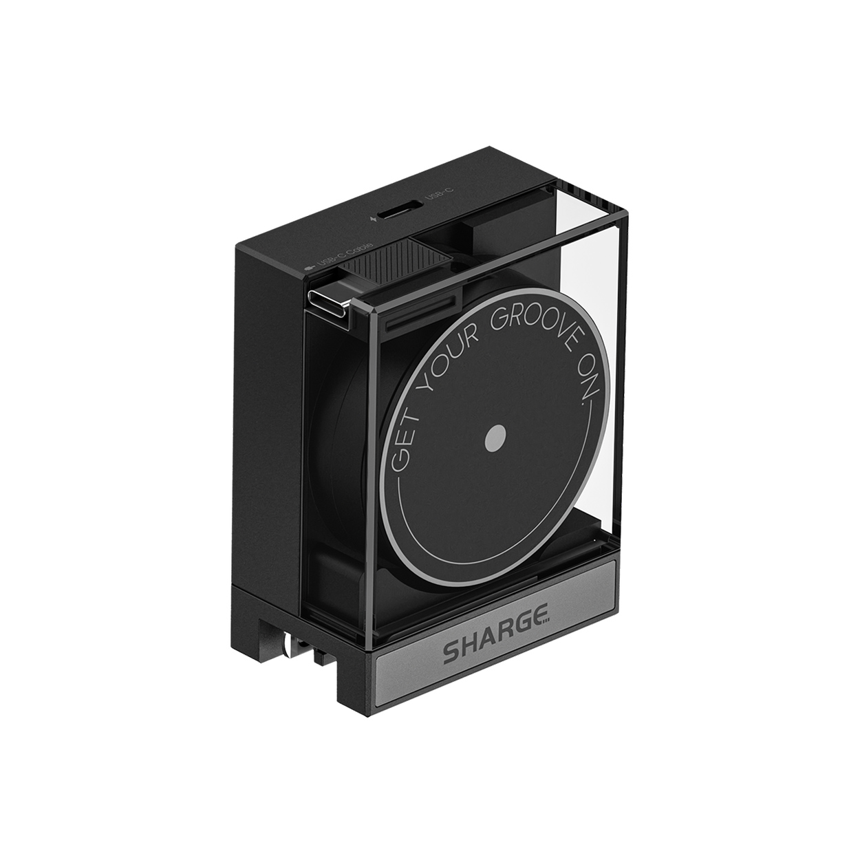 Sạc Sharge Retractable 65 Black