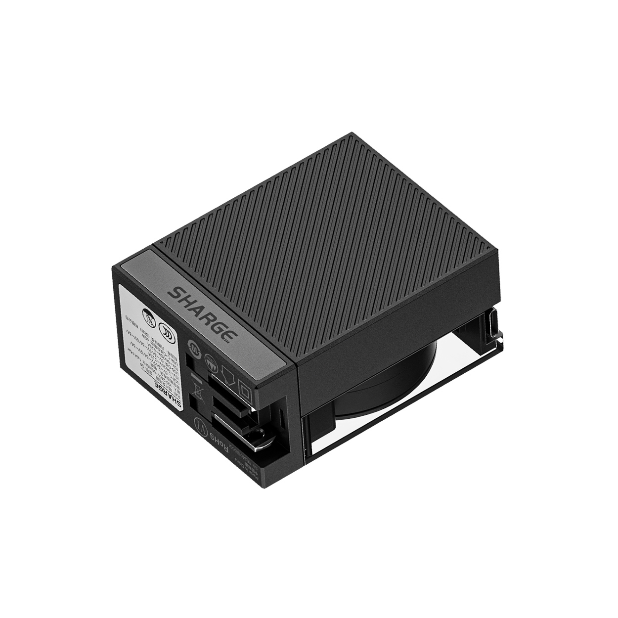 Sạc Sharge Retractable 65 Black