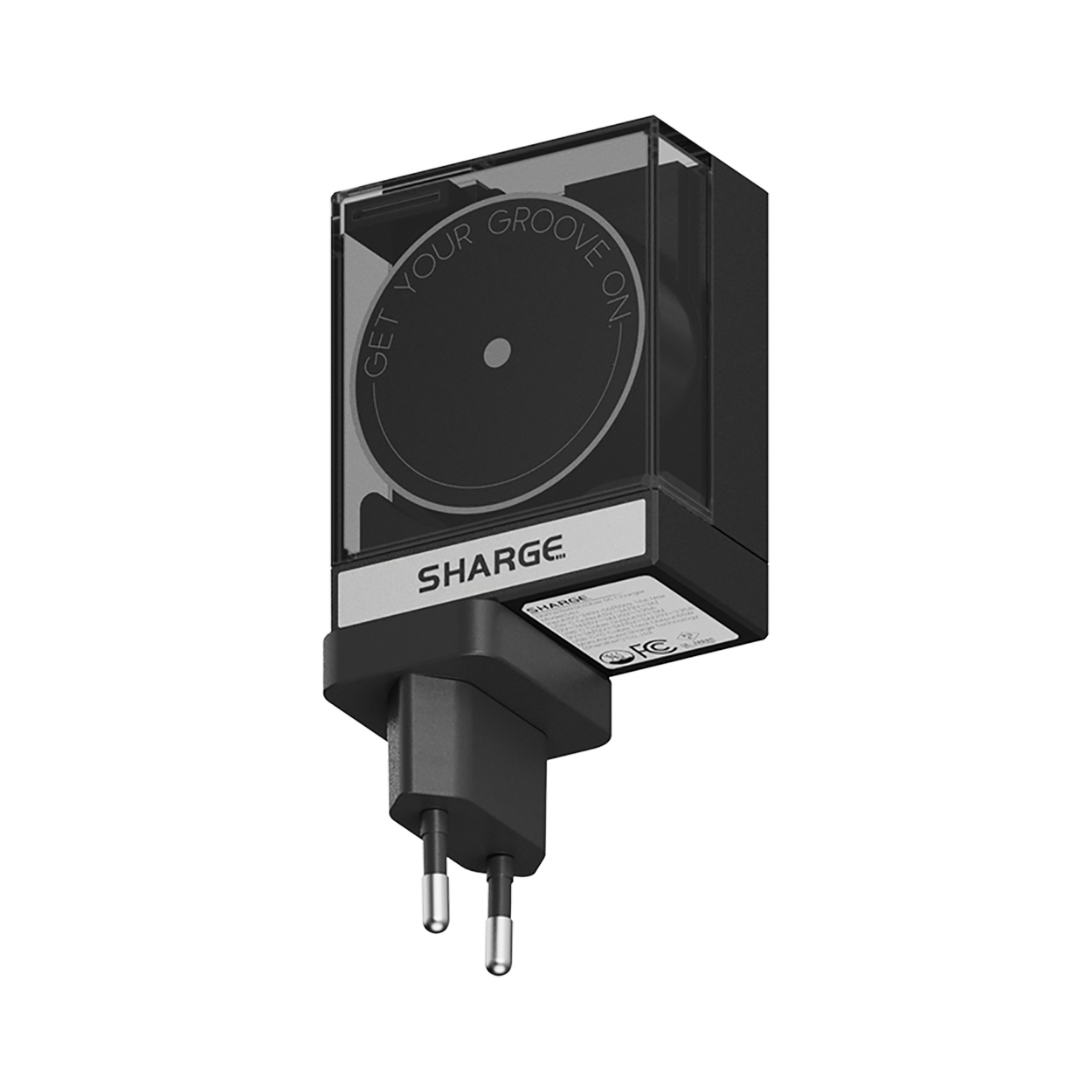 Sạc Sharge Retractable 65 Black