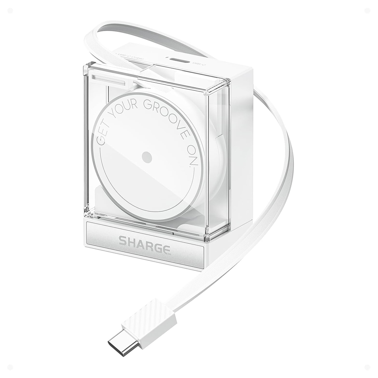 Sạc Sharge Retractable 65 White