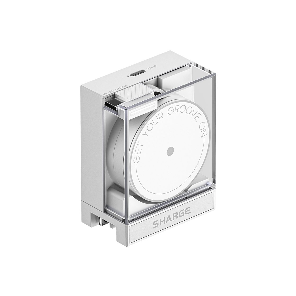 Sạc Sharge Retractable 65 White