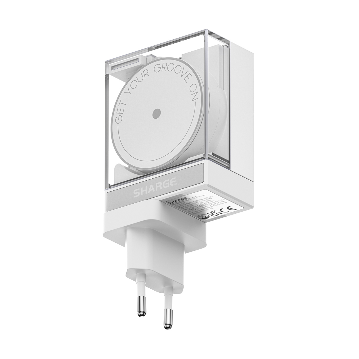 Sạc Sharge Retractable 65 White