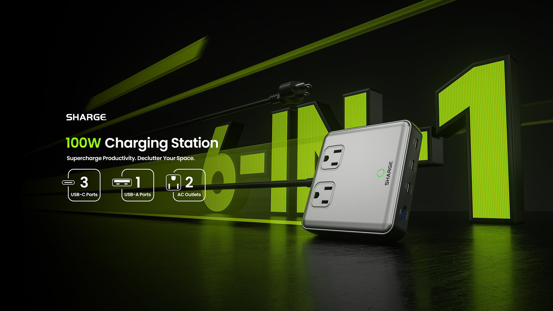 Shargeek 100W Charging Station