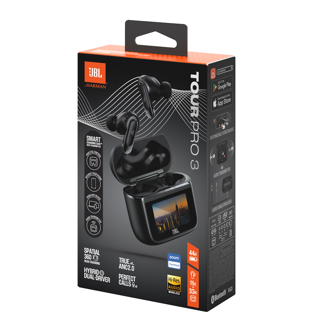 Tai nghe JBL Tour Pro 3 Black