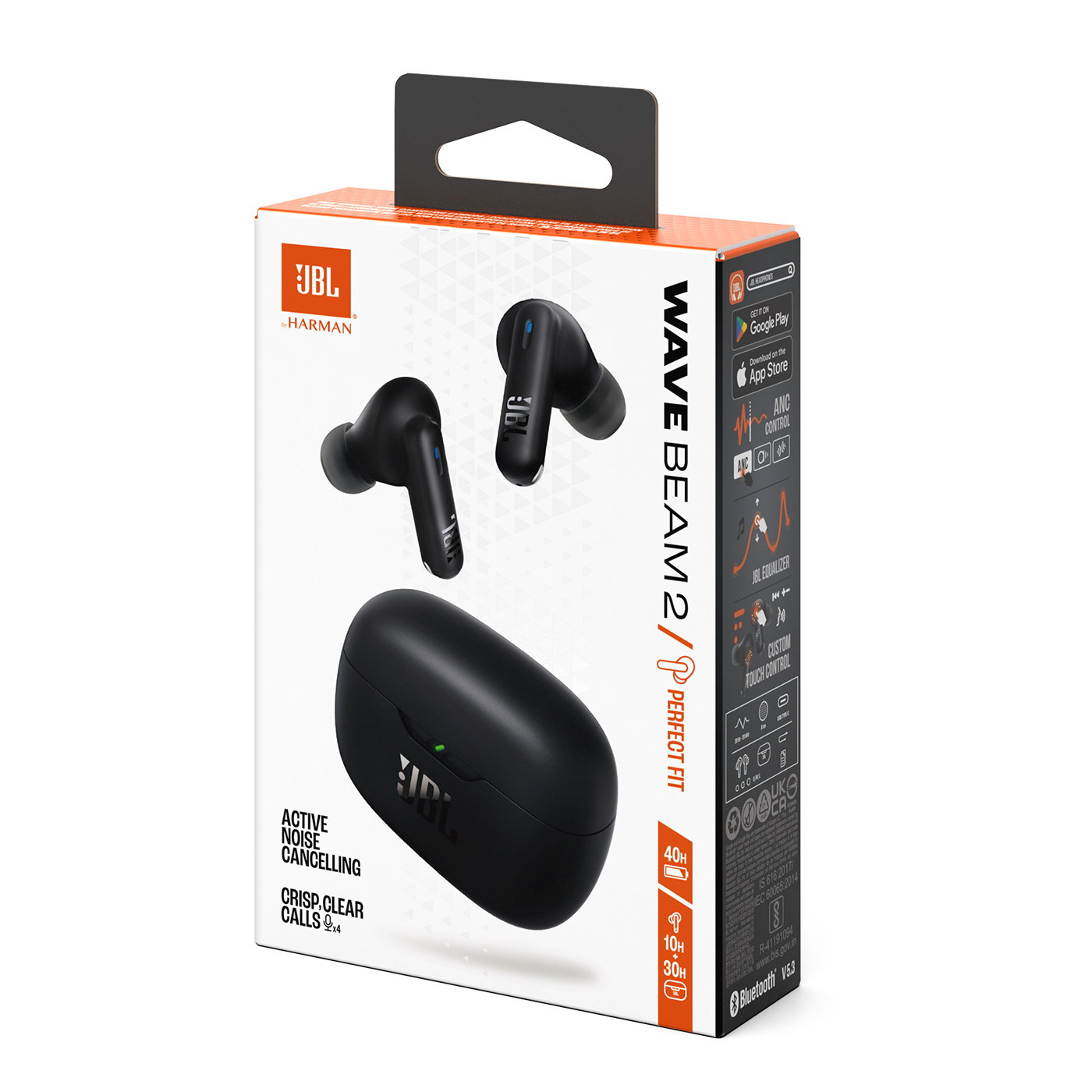 Tai nghe JBL Wave Beam 2 Black