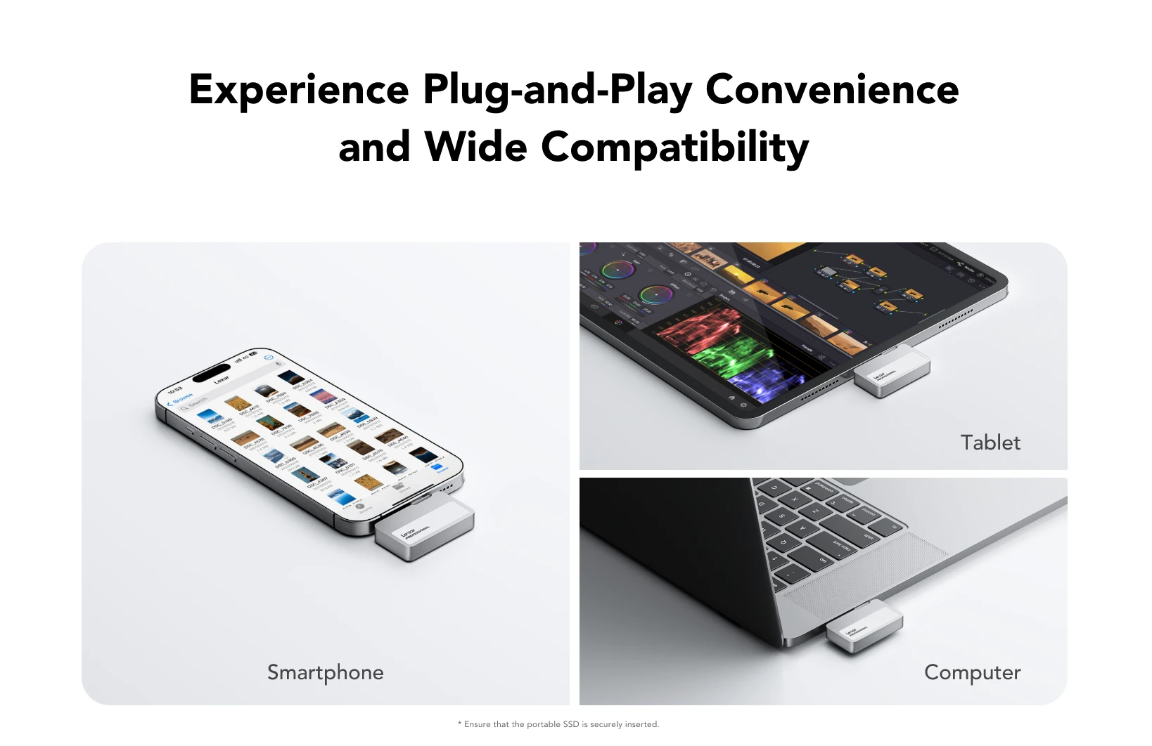 SSD Lexar Professional Go with Hub